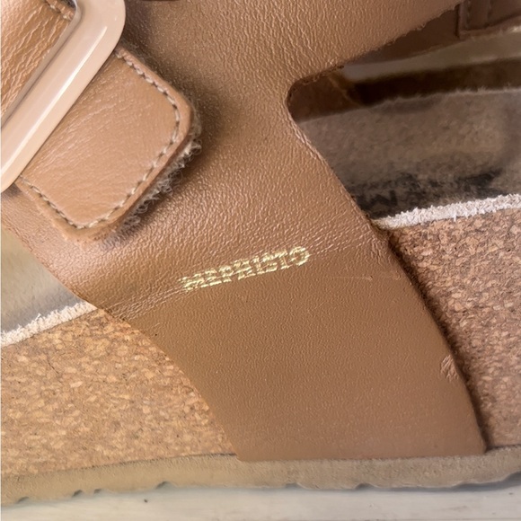 Mephisto Women's Lissia Wedge Camel Sandals Size EU 40 - Picture 7 of 11